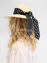 Load image into Gallery viewer, Dark Hampton Stephen’s Silk Twillies - Black/White