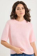 Load image into Gallery viewer, Stories Be Told Countess Soft Knit Tee - Blush Hyde Boutique