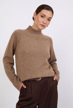 Load image into Gallery viewer, Marlow Cashmere Funnel Neck - Nutmeg Hyde Boutique