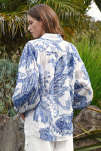 Load image into Gallery viewer, Coop By Trelise Cooper - Belle Of The Billow Blouse - Blue & White