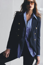 Load image into Gallery viewer, Mossman Legacy Blazer - Navy Apparel > Women > Clothing > Jackets > Blazers > Tailored Blazers > Mossman Hyde Boutique