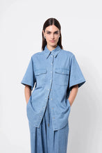 Load image into Gallery viewer, Mossman High Tide Shirt - Chambray Hyde Boutique