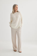 Load image into Gallery viewer, Laing Alpaca Sweater With Tie - Ivory Hyde Boutique