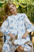 Load image into Gallery viewer, Coop by Trelise Cooper Tier-ific Dress White & Blue Hyde Boutique