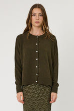Load image into Gallery viewer, Remain Tali Cardigan - Olive Apparel > Women > Clothing > Knitwear > Cardigans > Remain Hyde Boutique