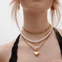 Load image into Gallery viewer, Silk & Steel Bisous Necklace Hyde Boutique