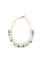 Load image into Gallery viewer, Karen Walker Runaway Coins Necklace - Gold/Blue Multi