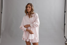 Load image into Gallery viewer, Caitlin Crisp Lou Shirt - Pink/White Stripe Hyde Boutique