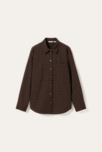 Load image into Gallery viewer, Noella Lisa Shirt - Brown Check - Arriving Start August