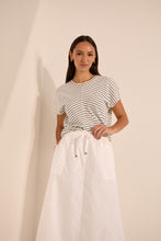 Load image into Gallery viewer, Marlow Cascade Skirt - Chalk Hyde Boutique