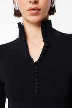Load image into Gallery viewer, Mossman Mayfair Long Sleeve Top - Black Hyde Boutique