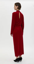 Load image into Gallery viewer, Camilla and Marc Ravine Draped Sleeve Dress - Cherry