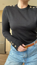 Load image into Gallery viewer, Moke Nicki Women's Sweater - Black Apparel > Women > Clothing > Knitwear > Jumpers > Crew Neck Jumpers > Moke Hyde Boutique