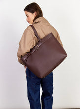 Load image into Gallery viewer, SABEN Tia Shoulder Bag - Espresso + Bronze Accessories > Women > Accessories > Bags & Handbags > Shoulder Bags > Saben Hyde Boutique