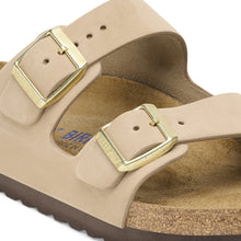 Load image into Gallery viewer, Birkenstock Arizona SFB Nubuck (Regular) - Sandcastle