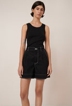Load image into Gallery viewer, Kowtow Outline Shorts - Black Denim Apparel > Women > Clothing > Shorts > Denim Shorts > Kowtow Hyde Boutique