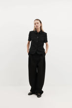 Load image into Gallery viewer, Harris Tapper Short Sleeve Bardot Blazer - Black Apparel > Women > Clothing > Jackets & Coats > Blazers > Harris Tapper Hyde Boutique