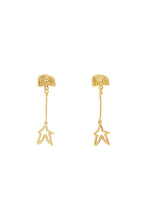 Load image into Gallery viewer, Alémais High Roller Rainbow Drop Earrings - Gold  Hyde Boutique   
