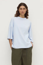 Load image into Gallery viewer, Assembly Label Max Cotton Oversized Tee - Powder Blue