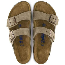 Load image into Gallery viewer, Birkenstock Arizona SFB Suede Leather (Narrow) - Taupe Hyde Boutique