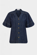 Load image into Gallery viewer, Zoe Kratzman Magnify Top - Dark Denim