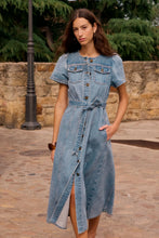 Load image into Gallery viewer, Zoe Kratzman Allude Dress - Mid Denim