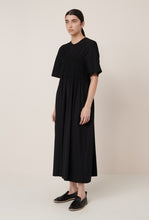 Load image into Gallery viewer, Kowtow Gathered Dress - Black Apparel > Women > Clothing > Dresses > Maxi Dresses > Kowtow Hyde Boutique