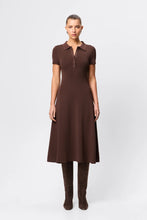 Load image into Gallery viewer, Mossman Petra Midi Dress - Chocolate