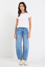 Load image into Gallery viewer, Among The Brave Graduate Non-Stretch Barrel Jeans - 90’s Blue Arriving End June