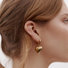 Load image into Gallery viewer, Silk & Steel Bisous Hoops - Silver Hyde Boutique