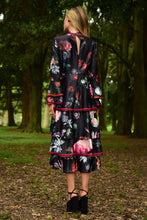 Load image into Gallery viewer, Trelise Cooper Flounce Up My Life Dress - Black Apparel > Women > Clothing > Dresses > Midi Dresses > Trelise Cooper Hyde Boutique