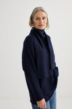 Load image into Gallery viewer, Laing Alpaca Sweater With Tie - Midnight Hyde Boutique