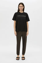 Load image into Gallery viewer, Camilla and Marc Capella Oversized Logo Tee - Black Hyde Boutique