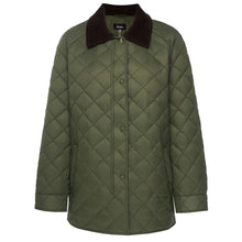 Load image into Gallery viewer, Moke Daisy Quilted Jacket - Olive Green