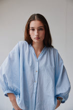 Load image into Gallery viewer, Mahsa Everyday Blouse - Boheme Stripe Blue/White