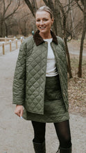 Load image into Gallery viewer, Moke Daisy Quilted Jacket - Olive Green