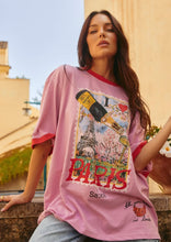 Load image into Gallery viewer, Sabbi The Paris Love Notes Tee - Pink Hyde Boutique
