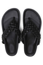 Load image into Gallery viewer, La Tribe Braided Thong - Black Hyde Boutique