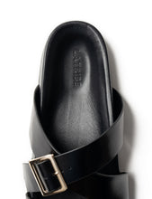Load image into Gallery viewer, La Tribe Buckle Strap Slide - Black Hyde Boutique