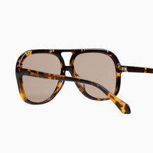 Load image into Gallery viewer, Valley Eyewear Bang - Dark Tortoise with Matte Black Metal Trim/Light Brown Lens Arriving Mid Nov Hyde Boutique
