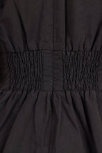 Load image into Gallery viewer, Among The Brave Beloved Poplin Stretch Back Top - Black Hyde Boutique