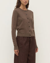 Load image into Gallery viewer, Assembly Label Benny Knit Cardigan - Cocoa Marle Apparel > Women > Clothing > Knitwear > Cardigans > Assembly Label Hyde Boutique