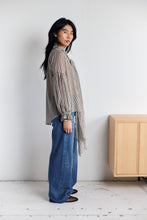 Load image into Gallery viewer, Mahsa Bow Blouse - Mahsa Stripe Hyde Boutique