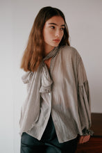 Load image into Gallery viewer, Mahsa Bow Blouse - Mahsa Stripe Hyde Boutique