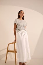 Load image into Gallery viewer, Marlow Cascade Skirt - Chalk Hyde Boutique