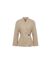Load image into Gallery viewer, Ruby Coco Wool Blazer - Oat