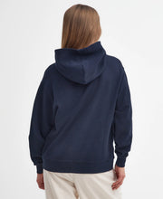 Load image into Gallery viewer, Barbour Northumberland Hoodie - Navy/White Hyde Boutique