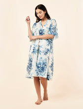 Load image into Gallery viewer, Papinelle x Karen Walker Romantic Floral Kaftan Nightie - Teal
