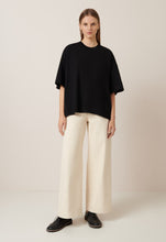 Load image into Gallery viewer, Kowtow Oversized Boxy Tee - Black Shirts & Tops Kowtow