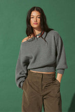 Load image into Gallery viewer, Arcaa Soren Sweater - Dark Grey Marle Hyde Boutique